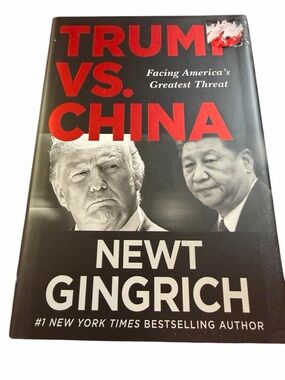 ✨ Trump vs. China by Newt Gingrich Hardcover #1 NYT Bestseller ✨